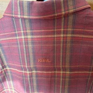 Kuhl men’s flannel shirt new without tags size large